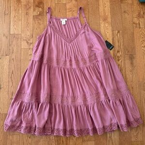Torrid Festi NWT 2X mini dress mesa rose
